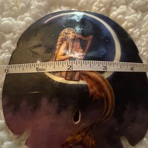 Mermaid on Crescent Moon Figurine